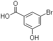 3-Bromo-5-hydroxybenzoic acid molecular structure (CAS 140472-69-1)