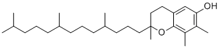 Tocopherol molecular structure (CAS 1406-18-4)