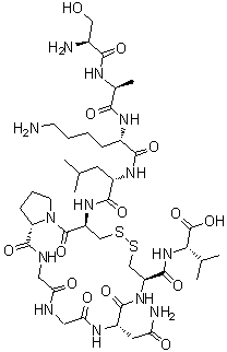 N2-(L-Seryl-L-alanyl)-sperm-activating peptide A (Glyptocidaris crenularis egg jelly coat) molecular structure (CAS 140653-27-6)