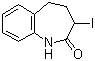 3-Iodo-2,3,4,5-tetrahydro-1H-1-benzazepin-2-one molecular structure (CAS 140700-64-7)