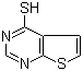 噻吩并[2,3-d]嘧啶-4-硫醇分子结构 (CAS 14080-55-8)