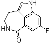 8-Fluoro-1,3,4,5-tetrahydro-6H-pyrrolo[4,3,2-ef][2]benzazepin-6-one molecular structure (CAS 1408282-26-7)