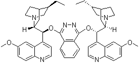 Hydroquinidine 1,4-phthalazinediyl diether molecular structure (CAS 140853-10-7)