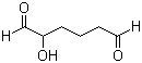 2-Hydroxyhexanedial molecular structure (CAS 141-31-1)