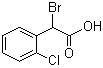 alpha-Bromo-2-chlorophenylacetic acid molecular structure (CAS 141109-25-3)