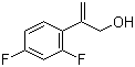 2-(2,4-Difluorophenyl)-2-propen-1-ol molecular structure (CAS 141113-36-2)