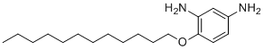 4-(Dodecyloxy)benzene-1,3-diamine molecular structure (CAS 141505-05-7)