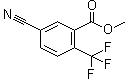 structure of CAS# 1415089-89-2, Methyl 5-cyano-2-(trifluoromethyl)benzoate