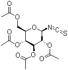 2,3,4,6-Tetra-O-acetyl-beta-D-glucopyranosyl isothiocyanate molecular structure (CAS 14152-97-7)