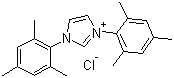 structure of CAS# 141556-45-8, 1,3-Bis-(2,4,6-trimethylphenyl)-1H-imidazolium chloride