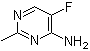 5-Fluoro-2-methyl-4-pyrimidinamine molecular structure (CAS 1416372-67-2)