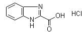 1H-Benzimidazole-2-carboxylic acid hydrochloride (1:1) molecular structure (CAS 1416372-99-0)