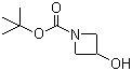 1-N-Boc-3-hydroxyazetidine molecular structure (CAS 141699-55-0)