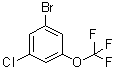 1-Bromo-3-chloro-5-(trifluoromethoxy)benzene molecular structure (CAS 1417567-41-9)