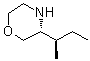 structure of CAS# 1417788-92-1, (3R)-3-[(1R)-1-Methylpropyl]morpholine
