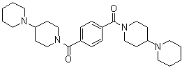 structure of CAS# 1418741-86-2, 1,1'-(1,4-Phenylene)bis[1-[1,4'-bipiperidin]-1'-ylmethanone]