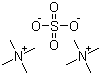 Tetramethylammonium sulfate molecular structure (CAS 14190-16-0)