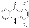 1,4-Dimethoxy-9(10H)-acridinethione molecular structure (CAS 141992-47-4)