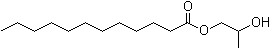 2-羟基丙基月桂酸酯分子结构 (CAS 142-55-2)