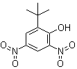 4,6-Dinitro-2-tert-butylphenol molecular structure (CAS 1420-07-1)