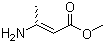 结构式 CAS# 14205-39-1, 3-氨基巴豆酸甲酯