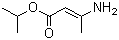 结构式 CAS# 14205-46-0, 3-氨基巴豆酸异丙酯