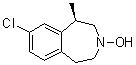 (1R)-8-Chloro-2,3,4,5-tetrahydro-3-hydroxy-1-methyl-1H-3-benzazepine molecular structure (CAS 1421747-19-4)