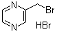 structure of CAS# 1421789-94-7, 2-(Bromomethyl)pyrazine hydrobromide (1:1)
