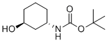 N-[(1S,3S)-3-hydroxycyclohexyl]-carbamic acid 1,1-dimethylethyl ester molecular structure (CAS 1422443-57-9)