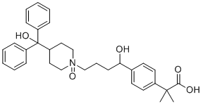 Fexofenadine N-Oxide molecular structure (CAS 1422515-52-3)