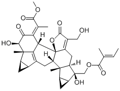 银线草醇 C分子结构 (CAS 142279-41-2)