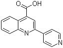 2-(4-Pyridinyl)-4-quinolinecarboxylic acid molecular structure (CAS 14228-23-0)