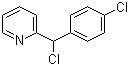 结构式 CAS# 142404-69-1, 2-[氯(4-氯苯基)甲基]吡啶