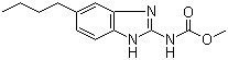 structure of CAS# 14255-87-9, Parbendazole;5-Butyl-2-benzimidazolecarbamic acid methyl ester; 5-Butyl-2-(carbomethoxyamino)benzimidazole