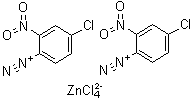 双(4-氯-2-硝基偶氮苯)四氯锌酸盐分子结构 (CAS 14263-89-9)