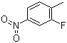 结构式 CAS# 1427-07-2, 2-氟-4-硝基甲苯