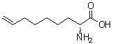 (2R)-2-Amino-8-nonenoic acid molecular structure (CAS 1427467-46-6)