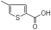 4-Methyl-2-thiophenecarboxylic acid molecular structure (CAS 14282-78-1)