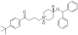 Ebastine EP Impurity G molecular structure (CAS 1429071-65-7)