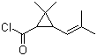 Chrysanthemoyl chloride molecular structure (CAS 14297-81-5)