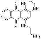 6-[(2-Aminoethyl)amino]-1,2,3,4-tetrahydro-isoquino[6,7-f]quinoxaline-7,12-dione molecular structure (CAS 1430561-06-0)