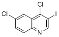 4,6-Dichloro-3-iodoquinoline molecular structure (CAS 1431364-37-2)