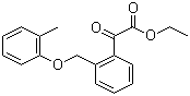 Methyl 2-oxo-2-(2-(o-tolyloxymethyl)phenyl)acetate molecular structure (CAS 143211-10-3)