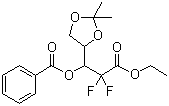 2-Deoxy-2,2-difluoro-4,5-O-(1-methylethylidene)-D-erythropentonic acid ethyl ester 3-benzoate molecular structure (CAS 143234-90-6)