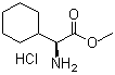 L-Cyclohexylglycine methyl ester hydrochloride molecular structure (CAS 14328-63-3)