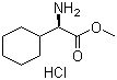 Methyl (2R)-2-amino-2-cyclohexylethanoate hydrochloride molecular structure (CAS 14328-64-4)