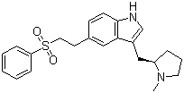 Eletriptan molecular structure (CAS 143322-58-1)
