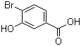 structure of CAS# 14348-38-0, 4-Bromo-3-hydroxybenzoic acid