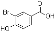 structure of CAS# 14348-41-5, 3-Bromo-4-hydroxybenzoic acid