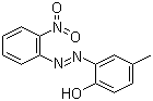 2-(2'-硝基苯偶氮)-4-甲基酚分子结构 (CAS 1435-71-8)